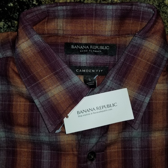 banana republic luxe flannel